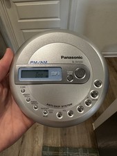 Panasonic SL-SV550 portable CD Player Fm Radio Tested