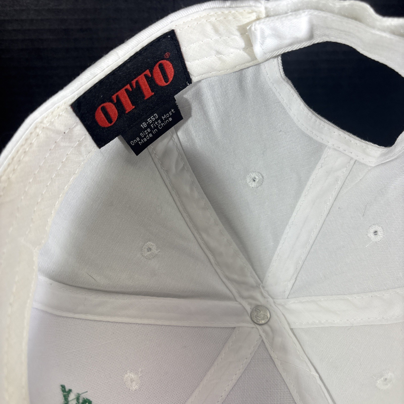 Tool Pushers Supply White Strapback Baseball Hat … - image 10