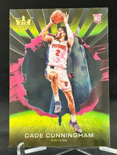 2021-22 Panini Court Kings Acetate #4 Rookie Cade Cunningham Detroit Pistons