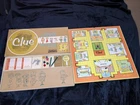 Vintage 1963 CLUE by Parker Brothers Board Game Very Nice Condition Complete