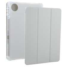 For Honor Pad 10 12.1 3-fold Clear TPU Smart Leather Tablet Case cover shell