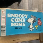 Vintage 1973 Snoopy Come Home Board Game Milton Bradley Peanuts Complete