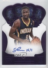 2013-14 Panini Preferred Crown Royale Rookies Purple 10/25 Solomon Hill Auto 0c2
