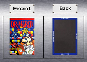 Dr. Mario Video Game Box Art NES High Quality Magnet