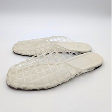 Vince Barcelona Jelly Cage Mule Closed Toe Women's Jade Water Size US11M EU42