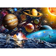Puzzles for Kids Ages 8-10 Year Old - Solar System Planets, 200 Pieces Spacew...