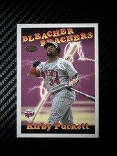 2025 Topps Update Series - Bleacher Reachers Kirby Puckett #BR-8