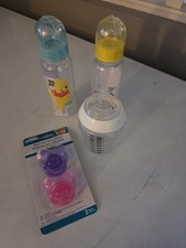 Misc Baby Items - 3 Bottles, 2-Pak Pacifer Set Excellent Condition
