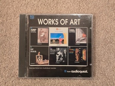 AudioQuest Works of Art CD Audiophile Sampler AQ-CD-1008 Robert Lucas Strunz & F