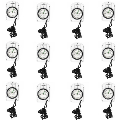 12pcs Orienteering Compass Set - Waterproof, Map Compass for Hiking, Backpack...