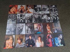 Mick Jagger Rolling Stones set of 24 post cards superb condition A+ postcards