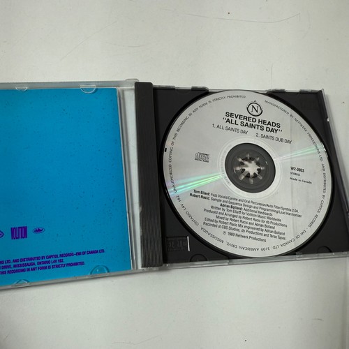 SEVERED HEADS - All Saints Day [rare] - CD - (Punk) - (500)