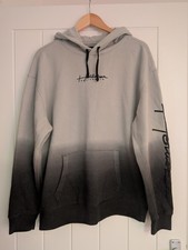 Hollister XL Ombre Mens Hoody Grey