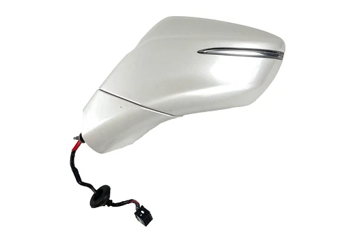 2018-2021 BUICK ENCLAVE OEM LEFT DRIVER SIDE POWER SIDE MIRROR WHITE BLIND SPOT