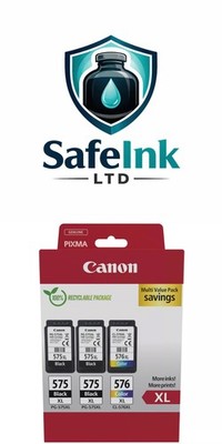 Canon PG-575XL (2) / CL-576XL (1) 3er Tintenpack für Pixma TS3550i TS3551i