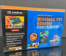 Linksys Instant Wireless PCI Adapter WDT11 for Network PC Card ~ New/Sealed