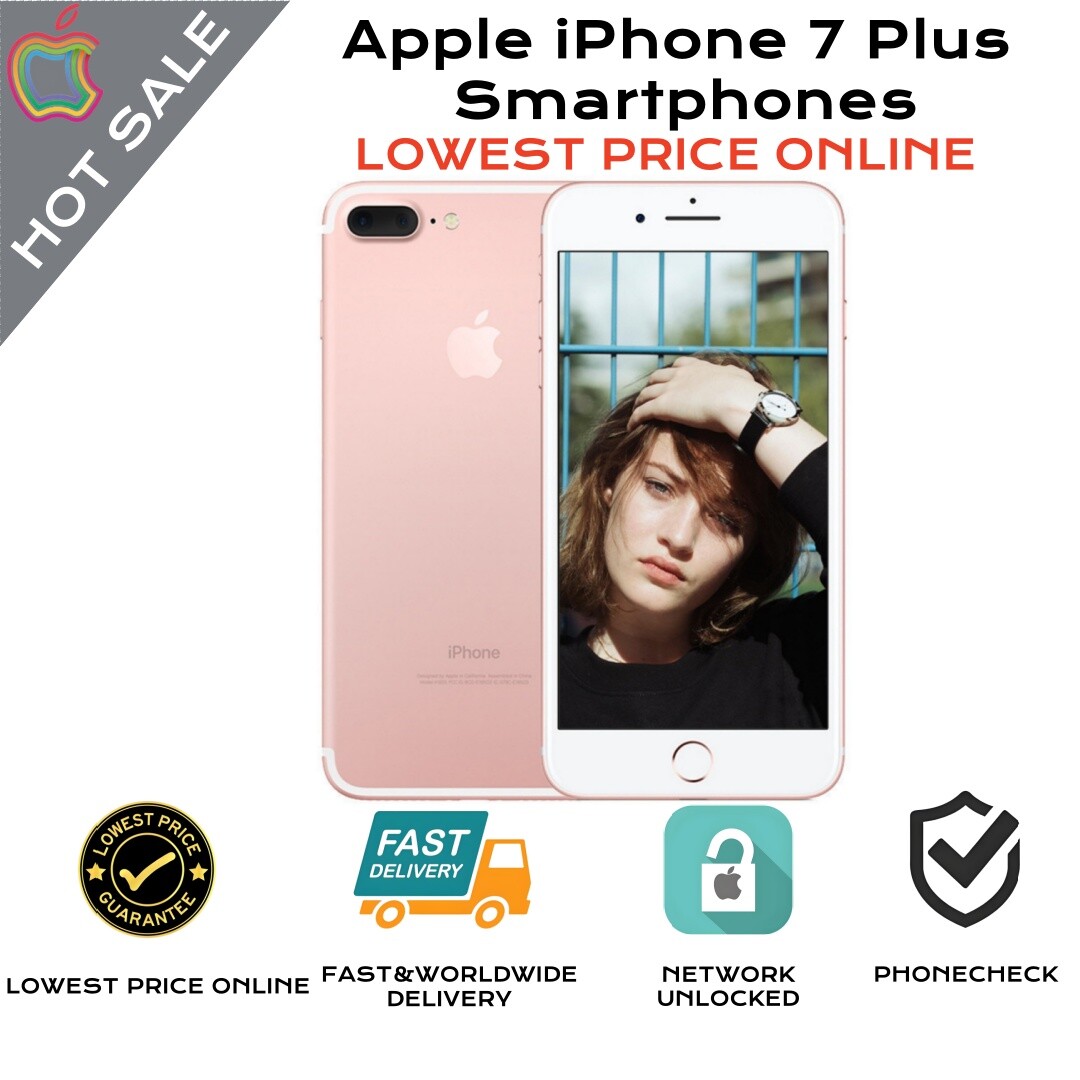 【Spot Sale】Apple iPhone 7 Plus-128GB-Random Colors Unlocked -Very Good $6Pd