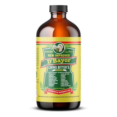 D'Bayor Living Bitters-Natural Remedy with Powerful Roots &Herbs-Detox Digestive