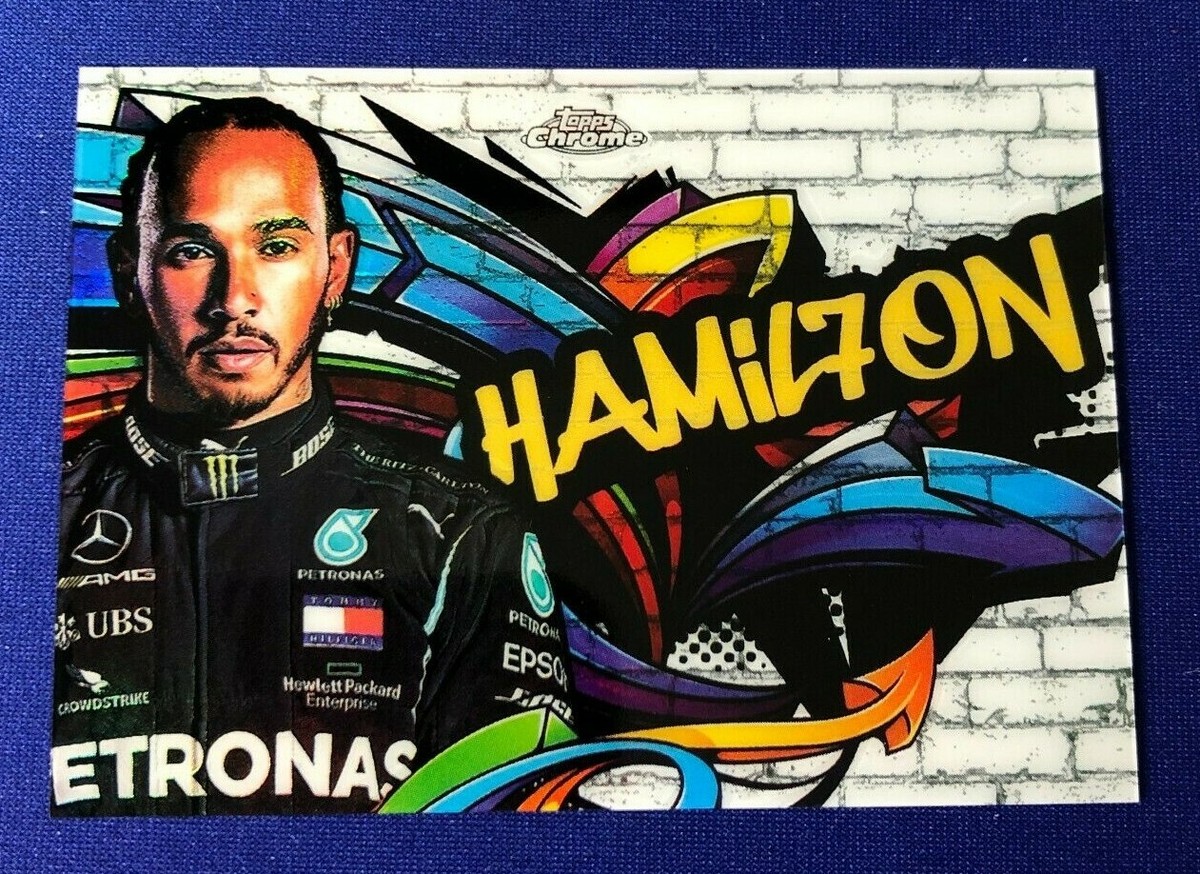 シングルカード 2020 TOPPS CHROME  HAMILTON 2020 Topps Chrome Formula 1 F1 #21 Lewis Hamilton - 7 Times
