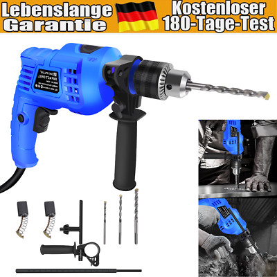 Impact Electric Drill Ultra Power Motor 0-3000 RPM Variable Speed 2M Cable