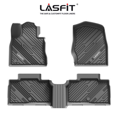 All Season Floor Mats for 2020-2025 Ford Explorer Front&Rear TPE Liners Black