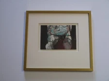 ROBERT HENDERSON GRIEVE PAINTING ABSTRACT MODERNISM EXPRESSIONISM NUDE MOD RARE