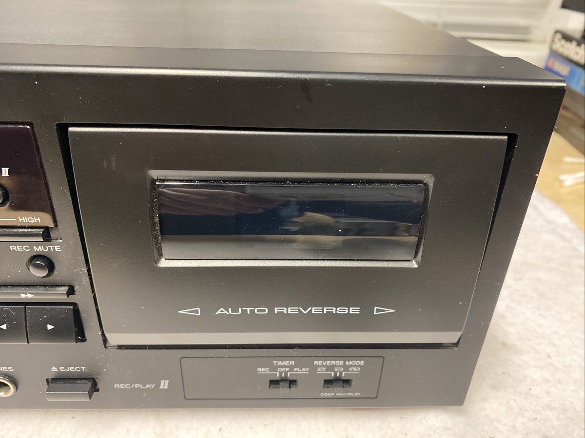 TEAC W-890R MKII Double Auto Reverse Cassette Deck Kassettendeck