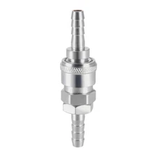 Quick Coupler, Air Hose Fitting Connector 8mm Barb Quick Disconnect Set