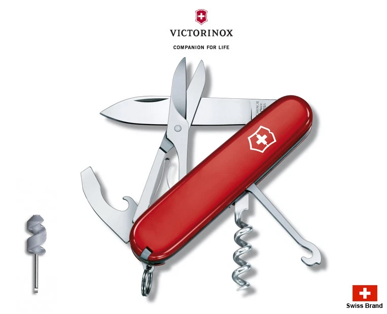 Victorinox Swiss Army Knife 91mm Compact 16 function Pocket Tools