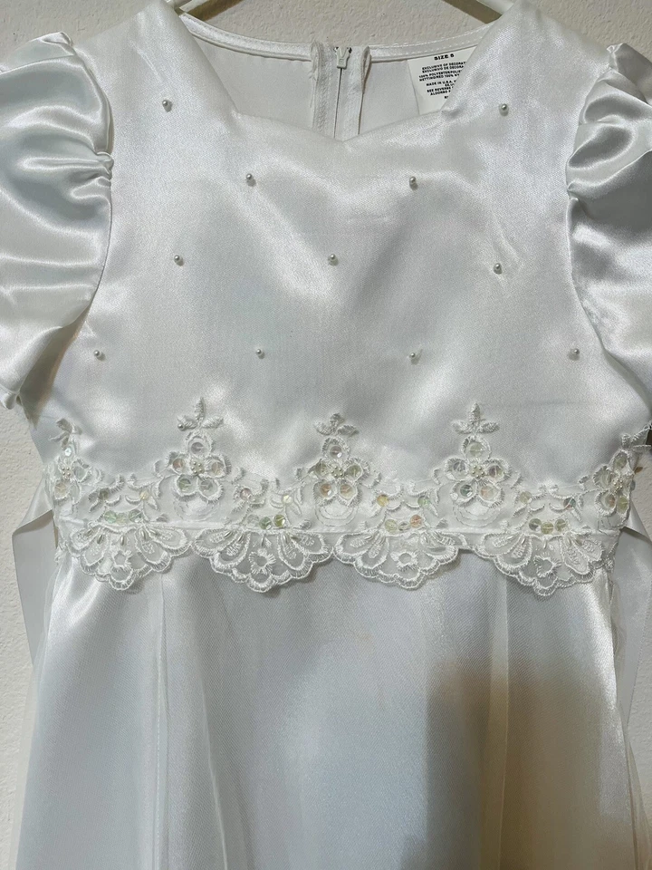 Vestido formal para niñas talla 8 Foto 2 de 4