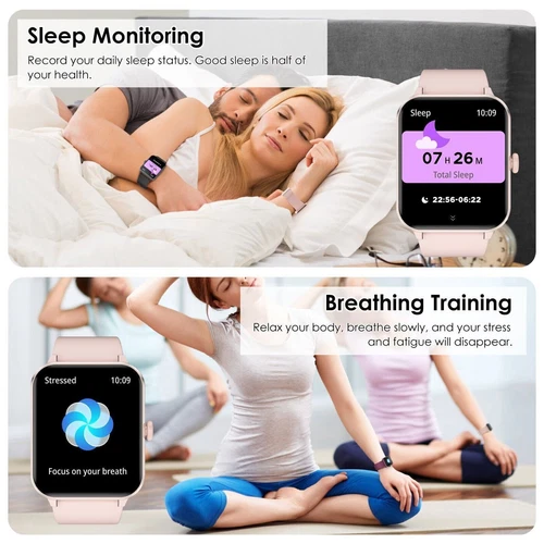 Smart Watch for Women Lady Alexa Built-in with Bluetooth Make/Answer Call Watch - Picture 10 of 12