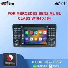 Android 13 Car Radio for Mercedes Benz ML GL Class W164 X164 Bluetooth Carplay