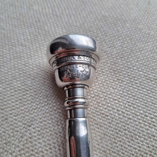 1st GEN PARDUBA Cushion rim Double Cup trumpet mouthpiece New York FREE