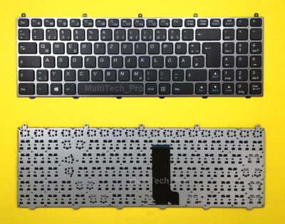 DE Tastatur Clevo W650 W650DC W650EH W650KJ1 W650KK1 W650KL W650RB W650SC Series