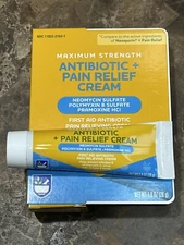 Rite Aid compare to Neosporin Plus Pain Relief Cream Max Str FirstAid Antibiotic
