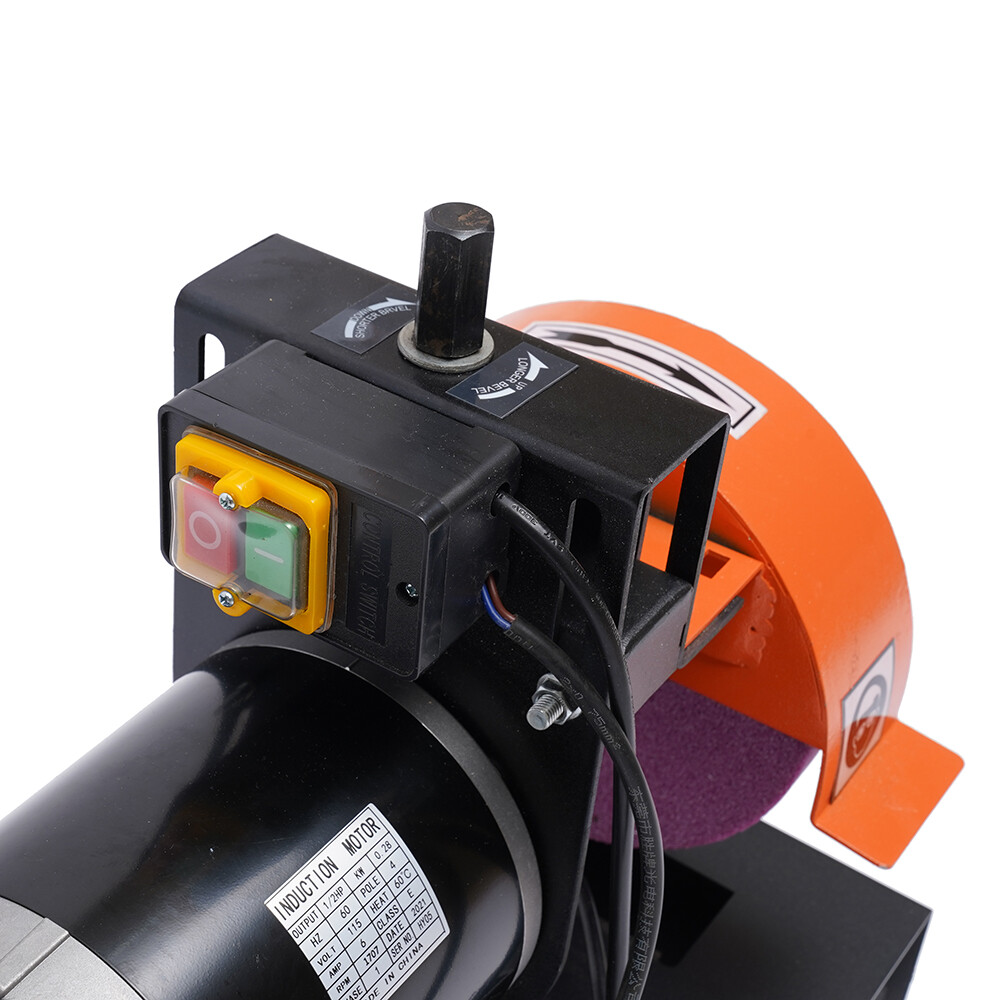 USA Electric Lawn Mower Blade Sharpener Bench Grinder Machine 1720RPM 280W Tool eBay