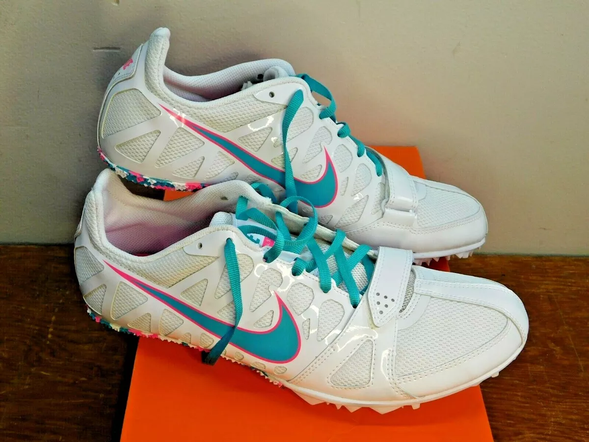 Nike Women s Zoom Rival S6 Wht BRT Turquoise Pink Flash Brand New In Box sz 11
