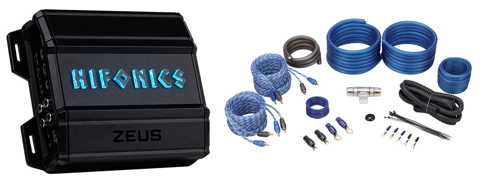 4-канальный автомобильный стереоусилитель класса D Hifonics ZD-7504D мощностью 750 Вт Комплект проводов для усилителя 21490₽