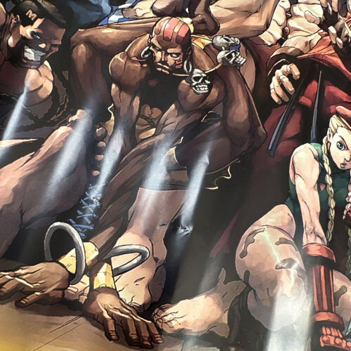 Discontinued 2016 Large Poster Street Fighter Capcom USA | eBay