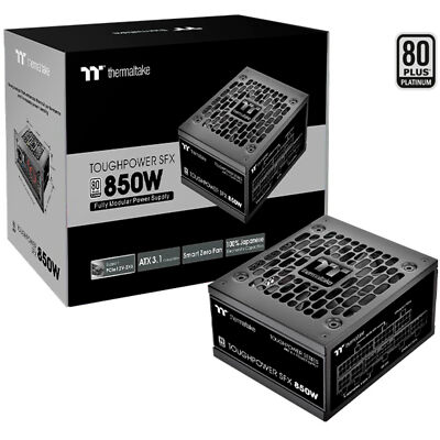 Thermaltake Toughpower SFX Platinum 850W, PC-Netzteil, schwarz