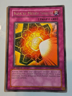 Koa'ki Meiru Shield TSHD-EN077 Rare 1st Edition Yugioh | eBay