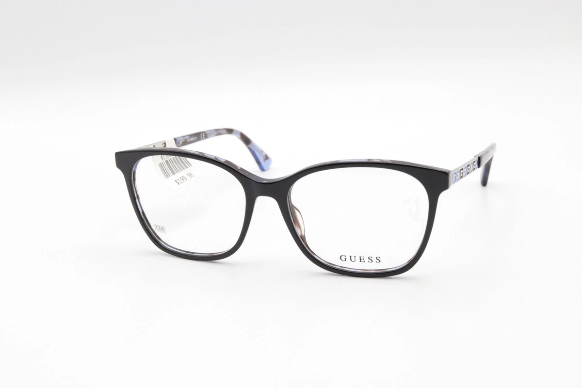 GUESS Eyeglasses GU2977-052-55 Size 55/13/cat-eye BRAND NEW W CASE GUESS Black Metal Eyeglass Frames for sale | eBay main image 4