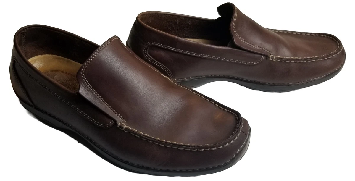 Rockport sales leather loafers
