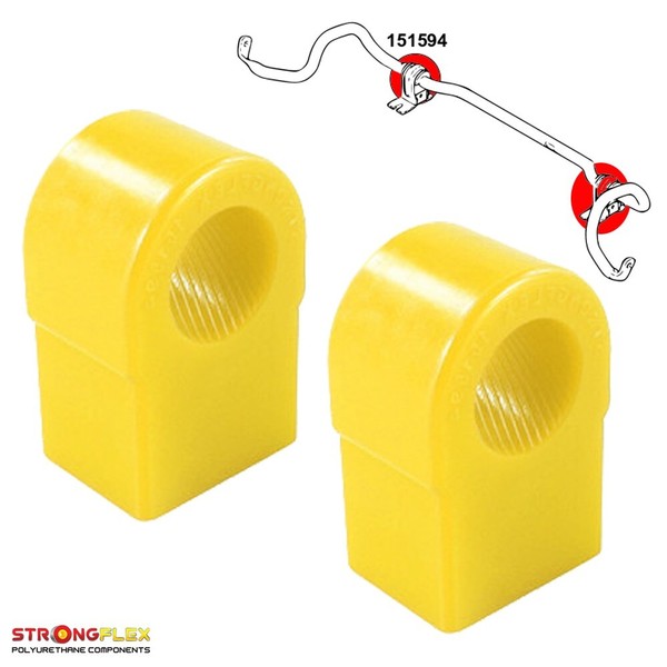 Busches Polyurethan Von Stabilisatoren Vorne Renault Clio V Ø24Mm-image