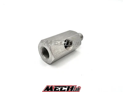 RACCORDO ADATTATORE 3 vie manometro temperatura pressione olio 1/8BSPT 1/8NPT  - Bild 1 von 2