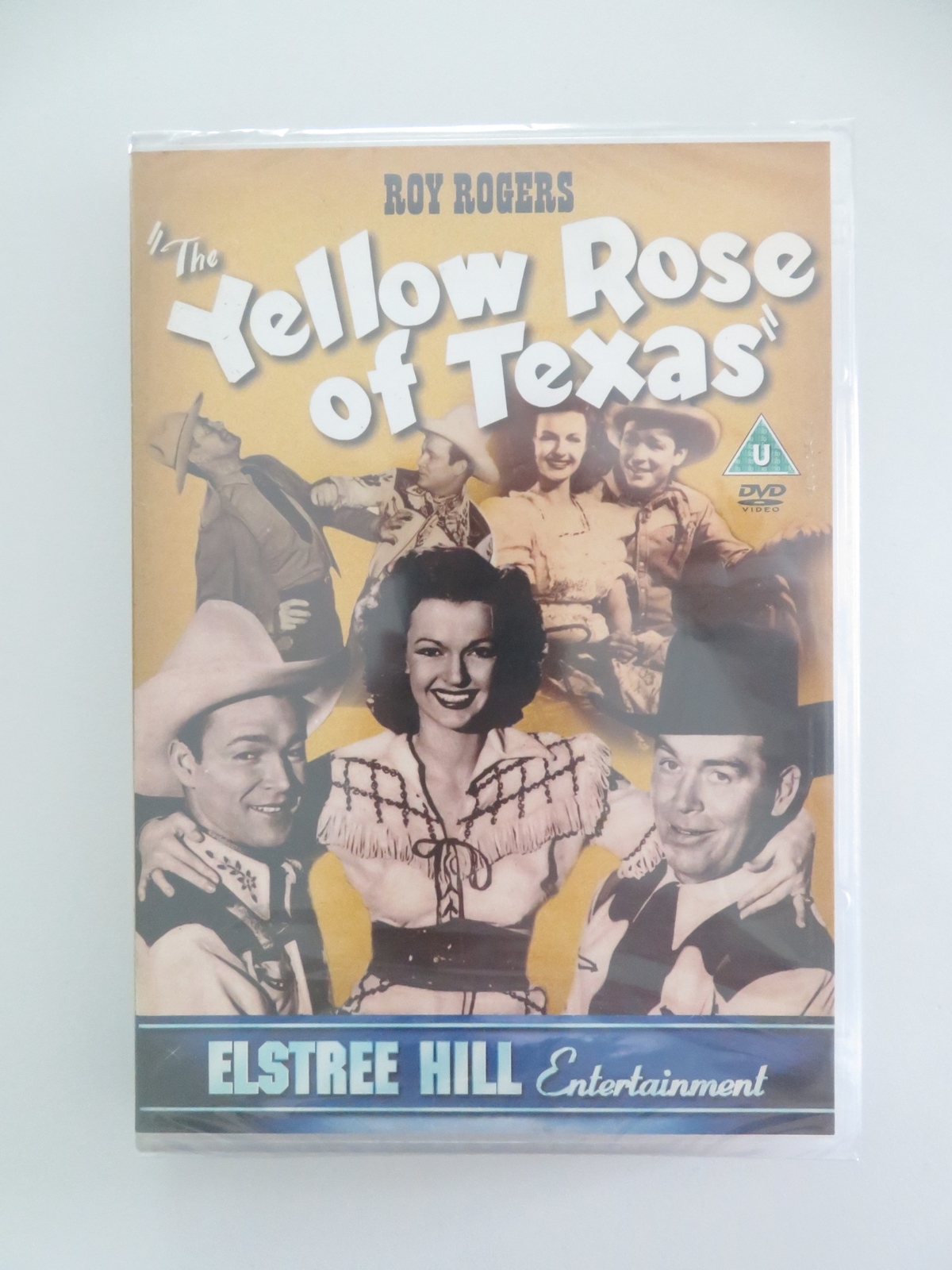 THE YELLOW ROSE OF TEXAS (DVD) ROY ROGERS TRIGGER DALE EVANS 1944 REGION FREE