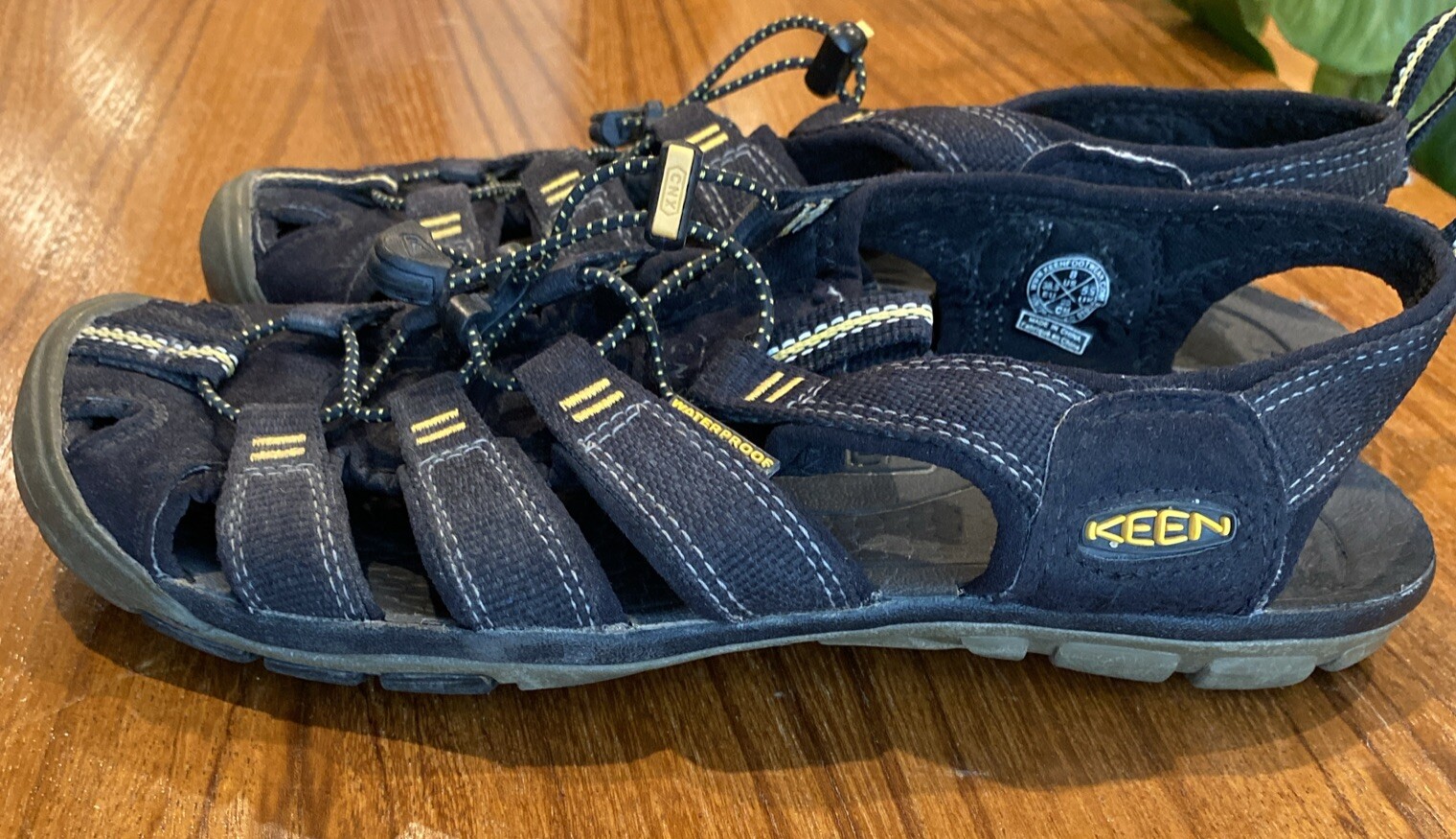 Sandali impermeabili neri Keen Newport H2 escursionismo ibridi spiaggia fiume outdoor taglia 8