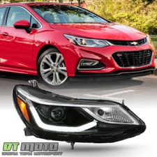 2016-2019 Chevy Cruze w/ LED DRL Projector Headlight Headlamp Passenger Side