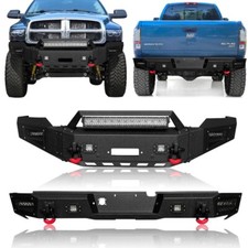 Vijay Steel Frontrear Bumper Fits 2003-2005 Dodge Ram 25003500 Wwinch Plate Vijay Steel Frontrear Bumper Fits 2003-2005 Dodge Ram 25003500 Wwinch Plate