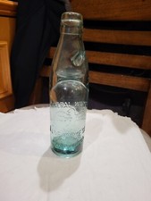 Mineral Water E. L. Newsome's Ltd. Blackpool Codd Bottle 9"